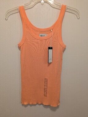 NWT! Alpine Design Peak Rib Tank, Sweet Melon/Peach/Orange Pink (SIZE SMALL)